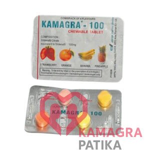 Kamagra Chewable - Sildenafil 100mg