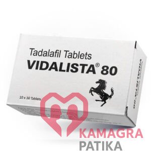 Vidalista 80 - Tadalafil 80mg